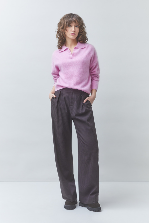 PADOMA Pull uni en laine rose Rose Suncoo
